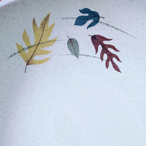 Vtg California Franciscan Earthenware Autumn Pottery Large Serving Bowl 9 1/4" - Picture 5 of 10